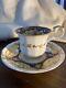 Yates Porcelain Leeds, England C1835 Teacup & Saucer Bone China Hand Painted
